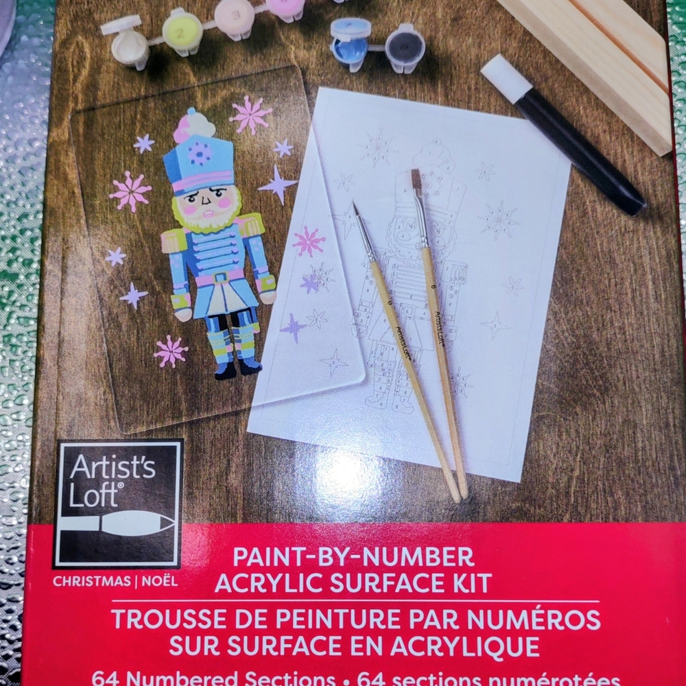 Nutcracker Paint-by-Number Kit - Multicolor